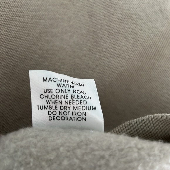 STEAMBOAT Embroidered Graphic Unisex Tan Beige Crewneck Sweatshirt size XL - Picture 6 of 12